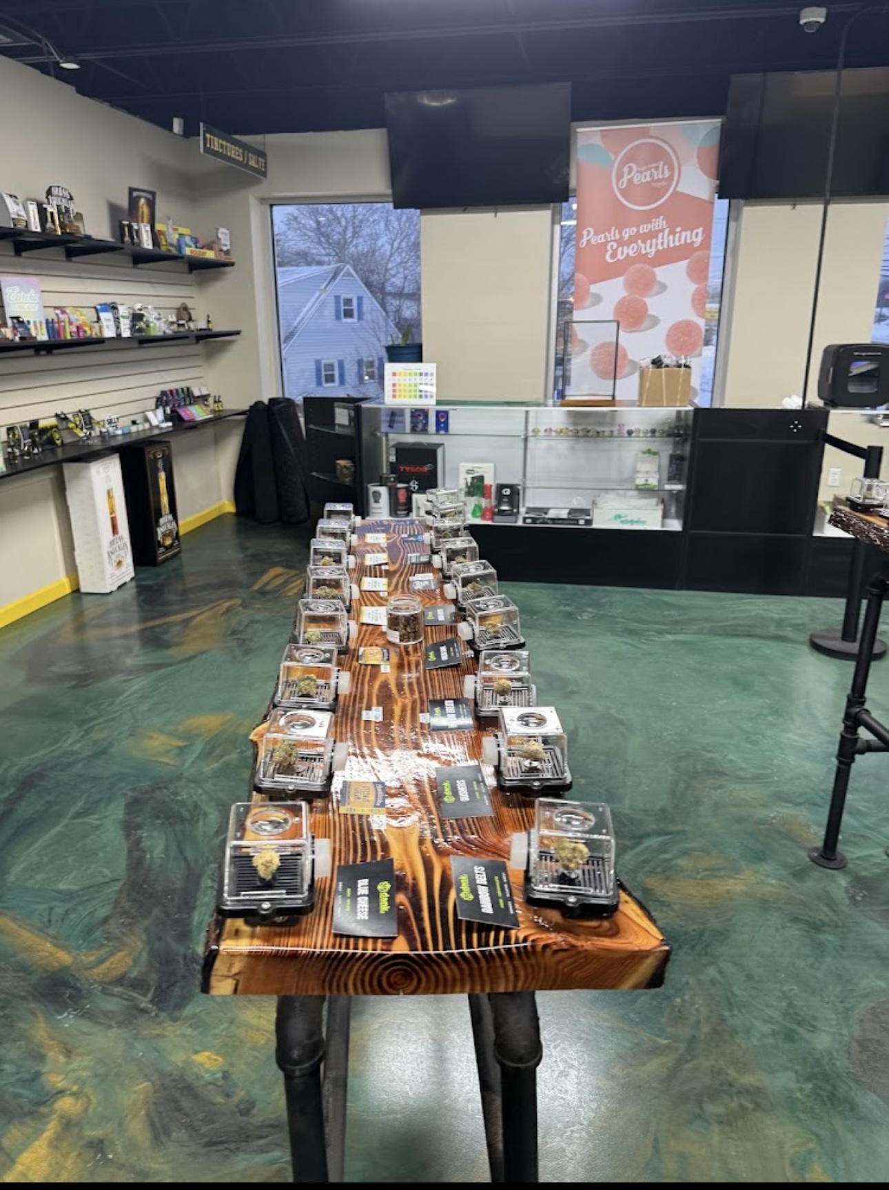 716 Cannabis Store Interior