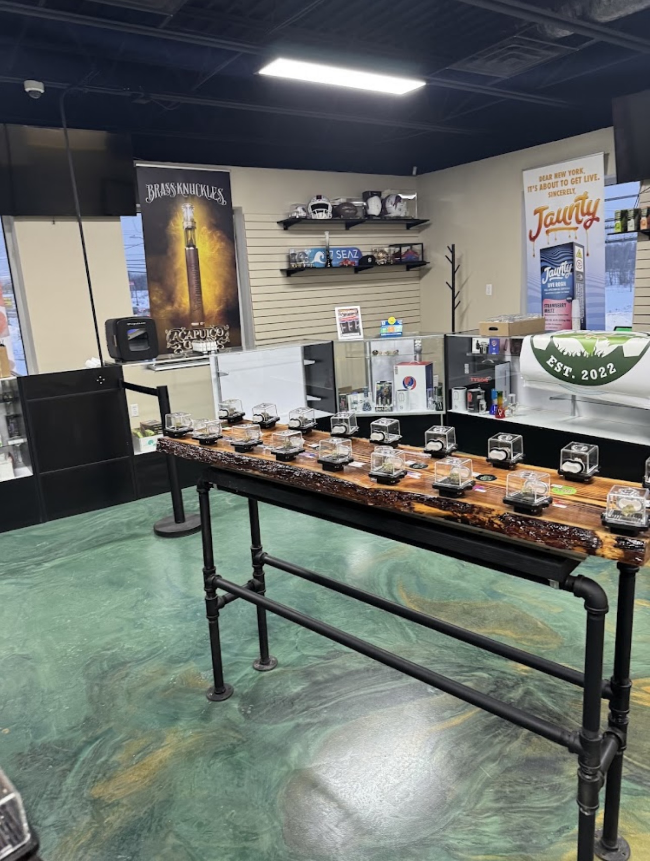 716 Cannabis Store Interior